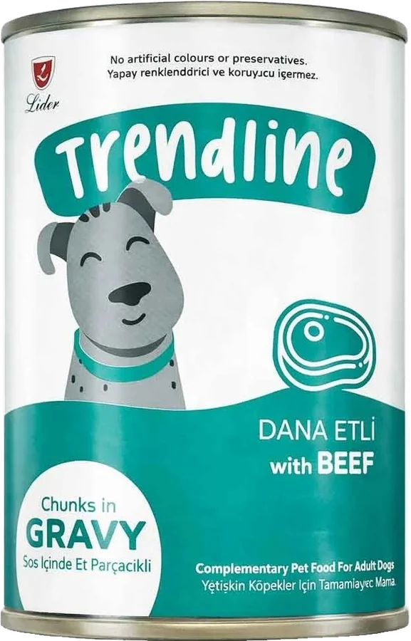 Dana Etli Yetişkin Köpek Konservesi ambalajı, ön
