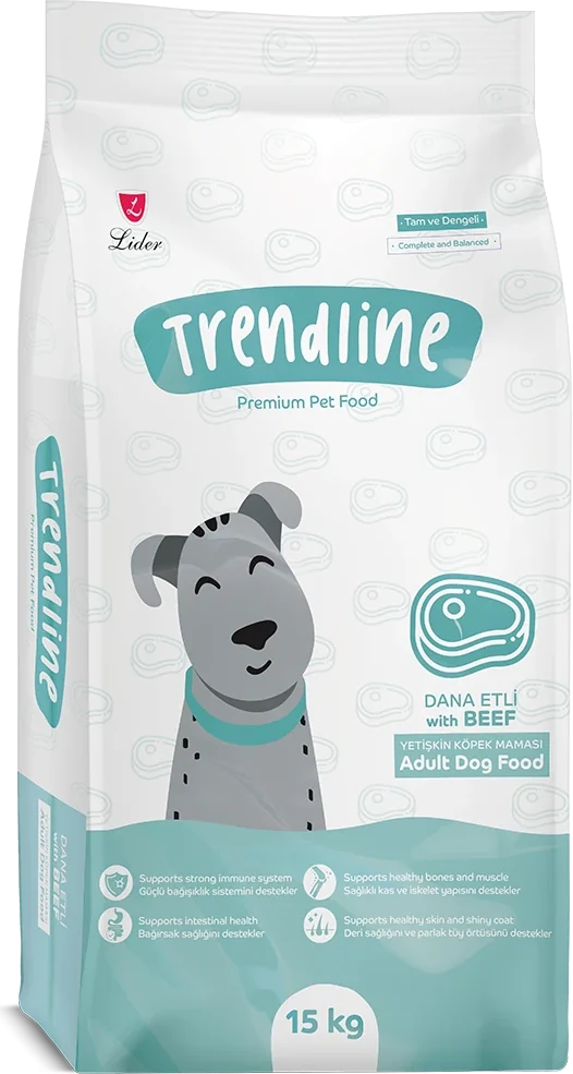 Dana Etli Yetişkin Köpek Maması ambalajı, ön
