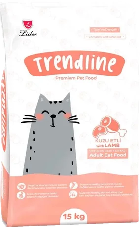 Kuzu Etli Yetişkin Kedi Maması ambalajı