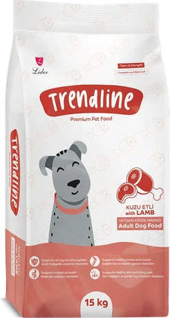 Kuzu Etli Yetişkin Köpek Maması ambalajı