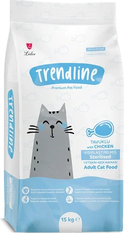 Tavuklu Kısırlaştırılmış Yetişkin Kedi Maması ambalajı