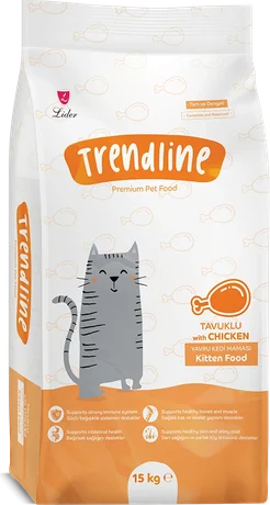 Tavuklu Yavru Kedi Maması ambalajı