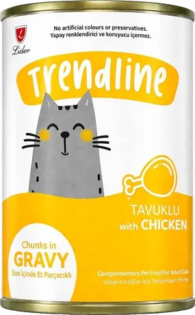 Tavuklu Yetişkin Kedi Konservesi ambalajı